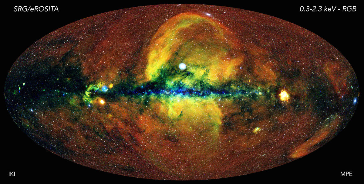 eROSITA X-Ray Telescope Captures Hot, Energetic Universe