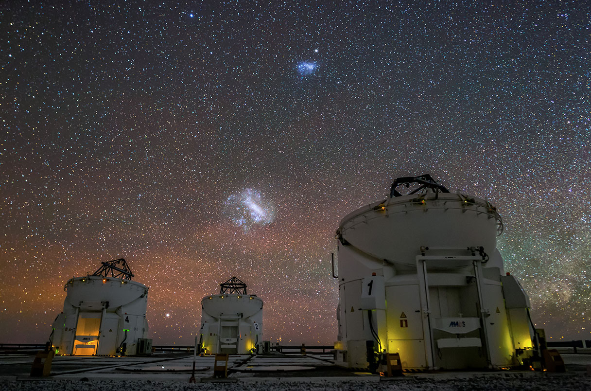 Is the Small Magellanic Cloud two galaxies behind each other?